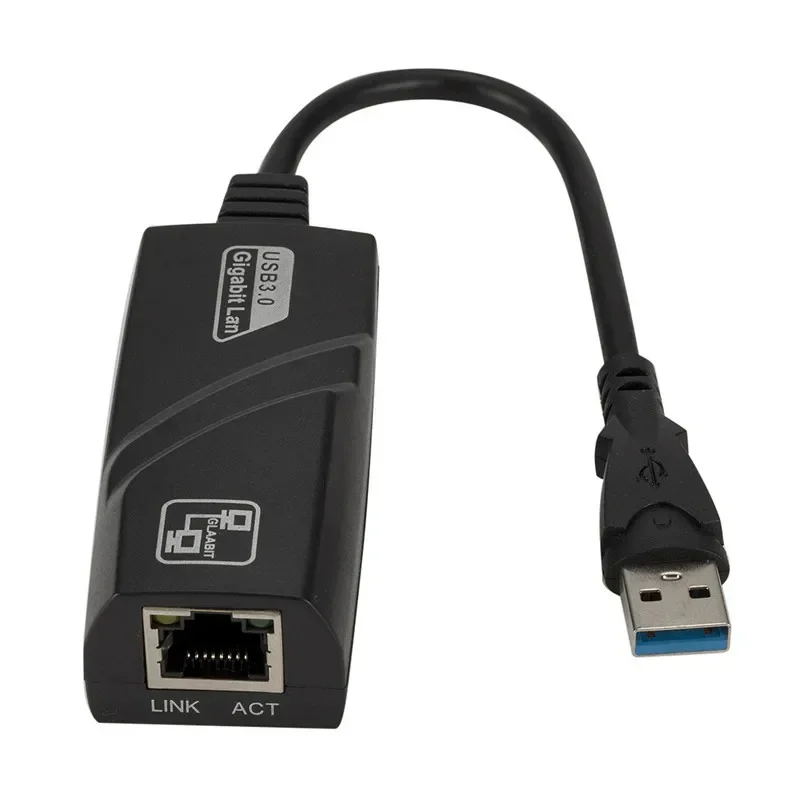 USB 3.0 Ethernet Adapter Network Card USB 3.0 To RJ45 Lan Gigabit Internet for Computer for WIN10