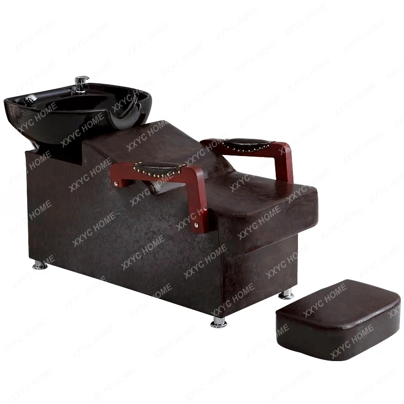 

Head Spa Hair Washing Bed Water Circulation Head Hair Shampoo Chair Salon Therapy Lavacabezas Beauty Salon Furniture MQ50XF