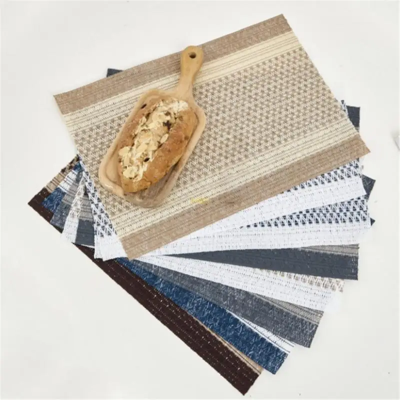 

Practical Polyester Table Mats Machine Handwoven Casual Formal Setting