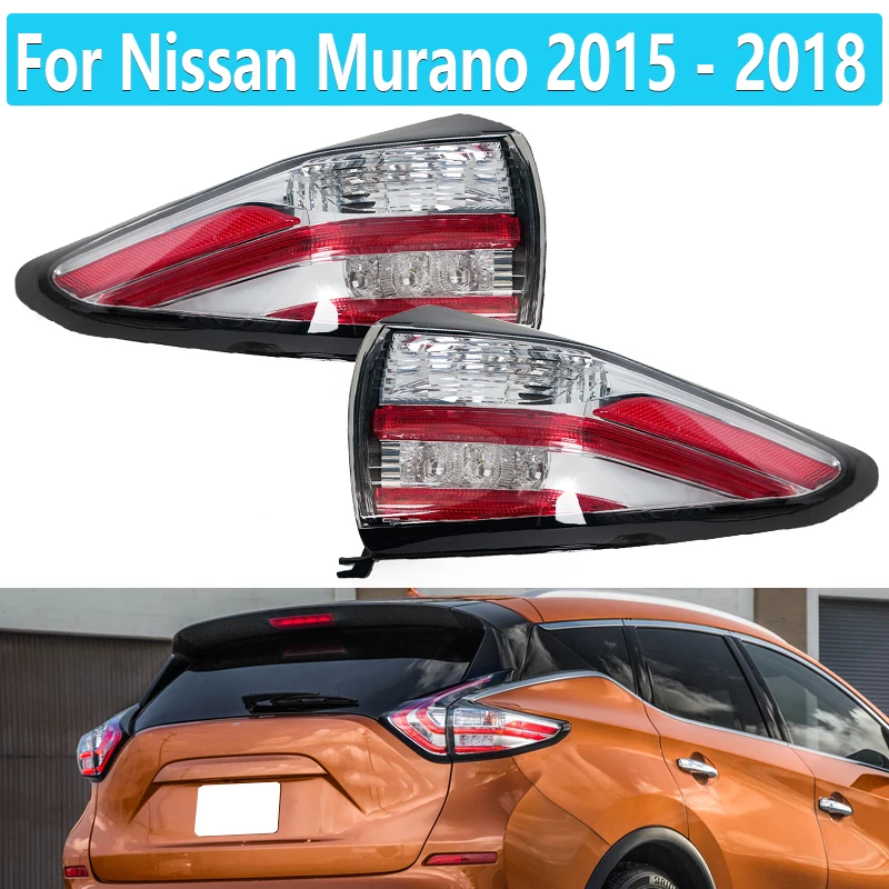 

Tail Light For Nissan Murano 2015 2016 2017 2018 Car Rear Outside Tail Light Brake Light Turn Signal Lamp 265555AA0B 265505AA0B