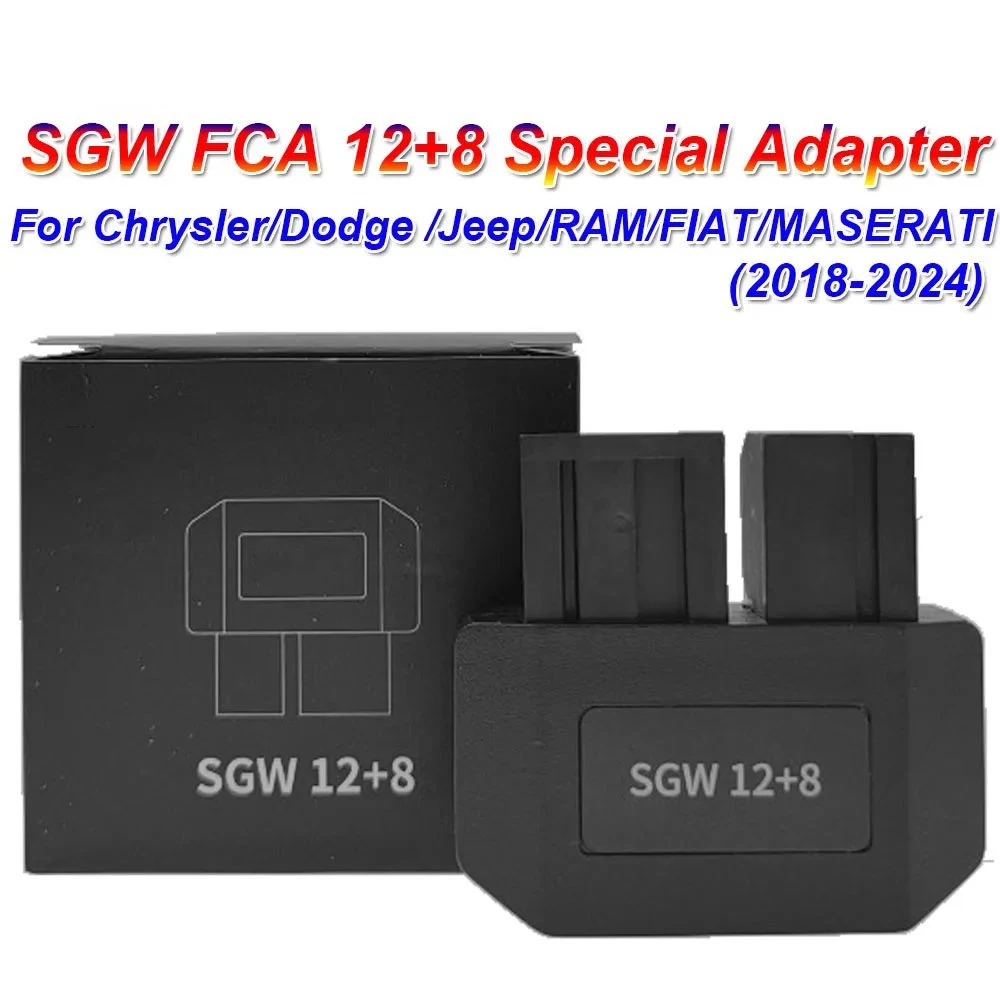 FCA SGW 12+8 Adapter Secure Gateway 2018 and Later for Chrysler/Dodge/Jeep/RAM/FIAT/MASERATI Compatible with K518