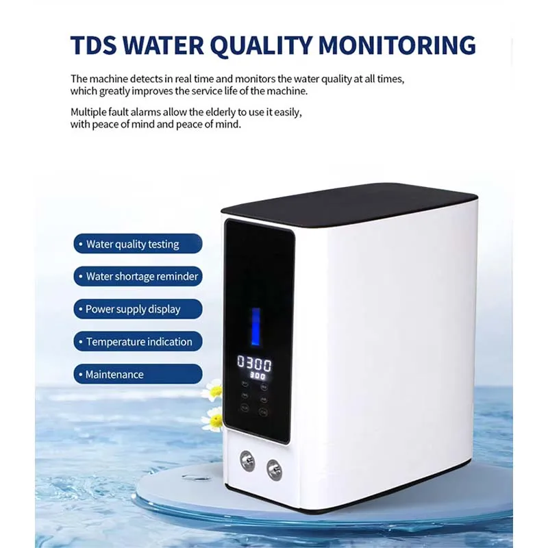 

Molecular Hydrogen Water Generator Browns Gas Hydrogen Inhalation Machine 99.99% Purity Hydrogen Producing Breathing Machine