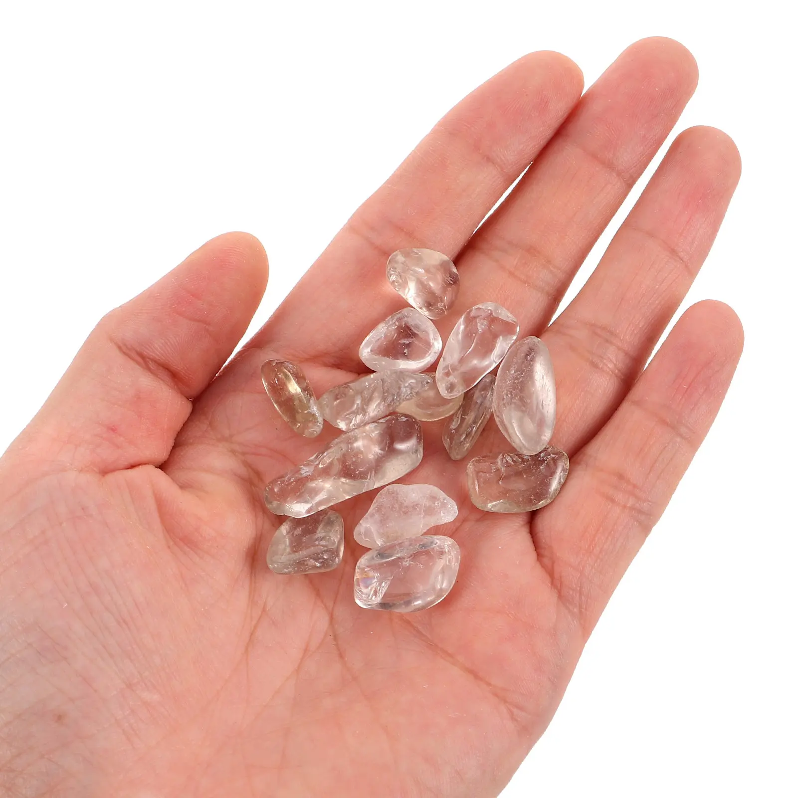 Crystal Chips 100G Natural Irregular Shaped Crushed Stones for DIY Crafts Jewelry Design Bonsai Plant Aquarium Decoration Vase