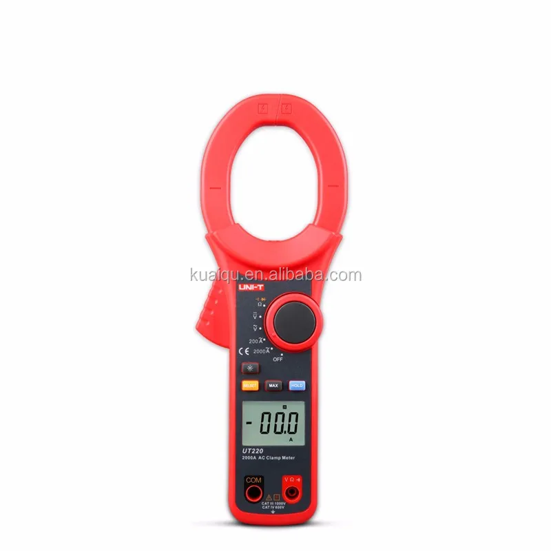 

UT220 True RMS AC DC 2000A Ammeter Measure Multimeters Digital Clamp Meters