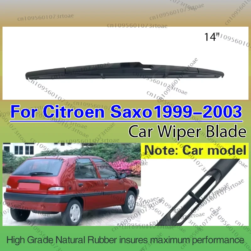 

14" Rear Windshield Windscreen Washer Wiper Blade For Citroen Saxo 1999-2003 Car Accessories Accsesories
