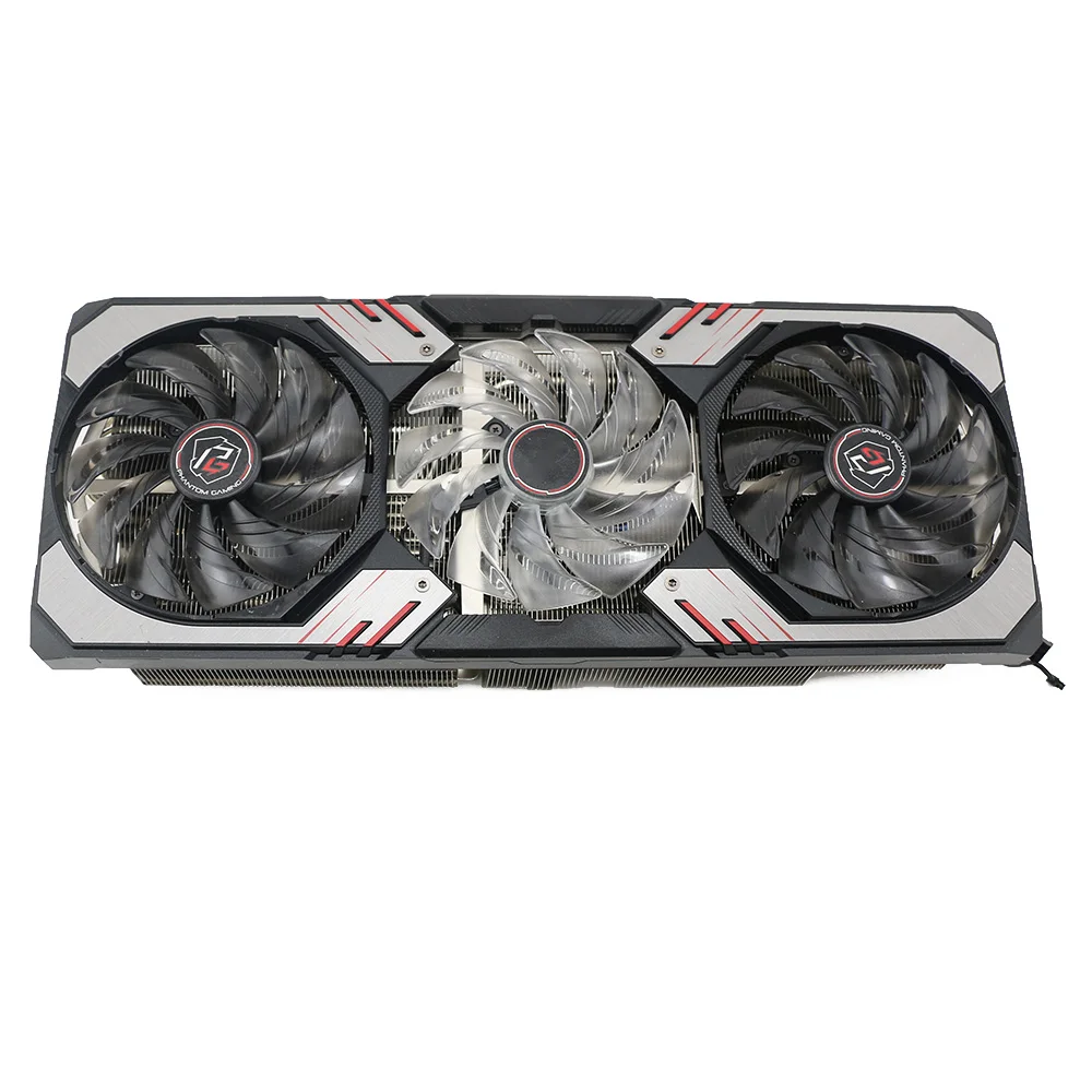 Imagem -02 - Radiador de Placa Gráfica Ventilador Gpu para Asrock Radeon rx 6800 xt 16gb Phantom Gaming d oc Rx6800xt 6900xt