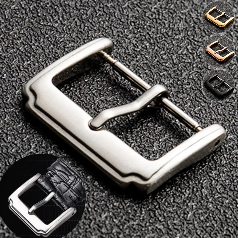 18 مللي متر 20 مللي متر مشبك ساعة من الفولاذ المقاوم للصدأ ملحقات مشبك بديل لحزام ساعة اليد الجلدية مع أداة