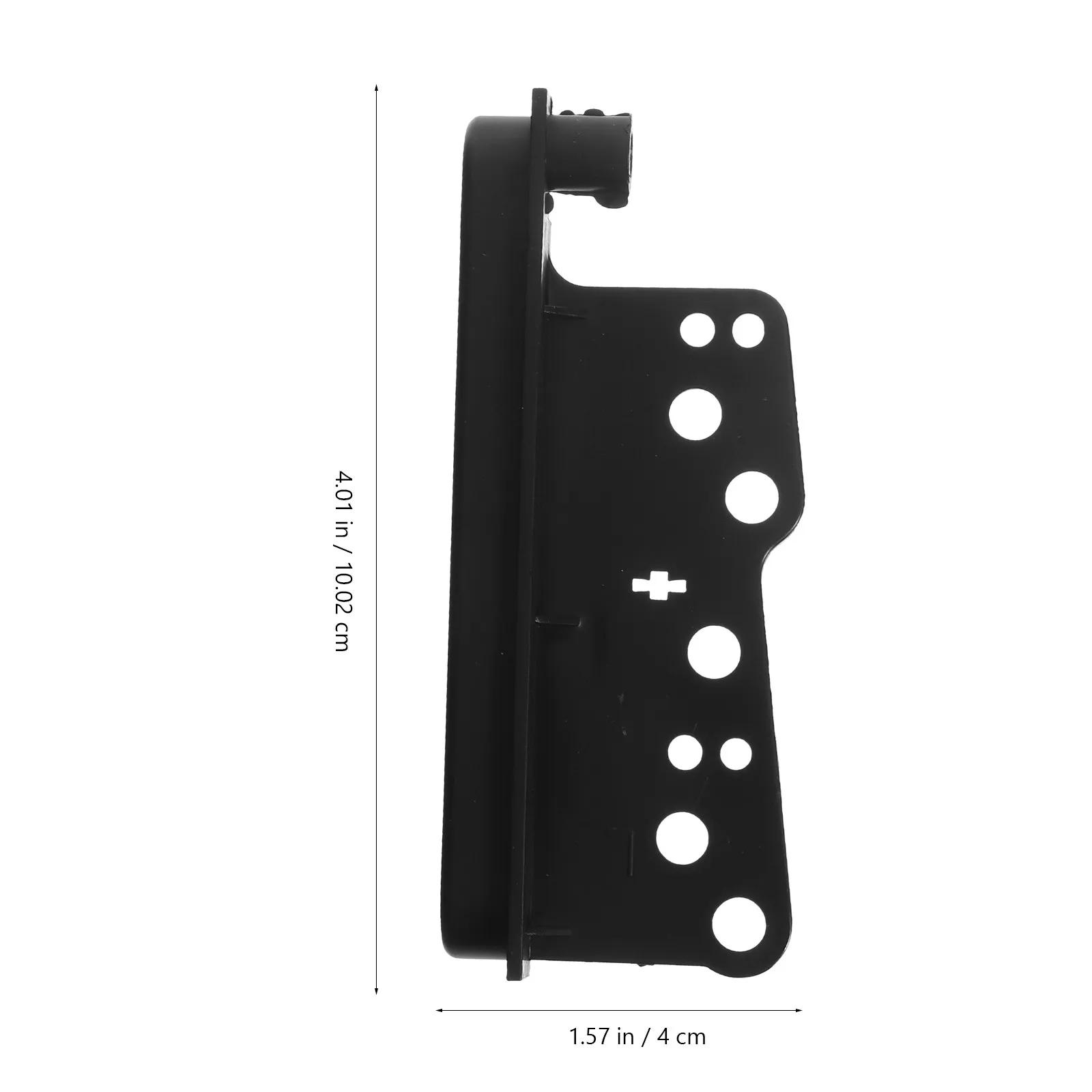 2 Pcs Stereo Side Trims Brackets Installation Dash Kit for Car Double Din Accessories Radio Frame