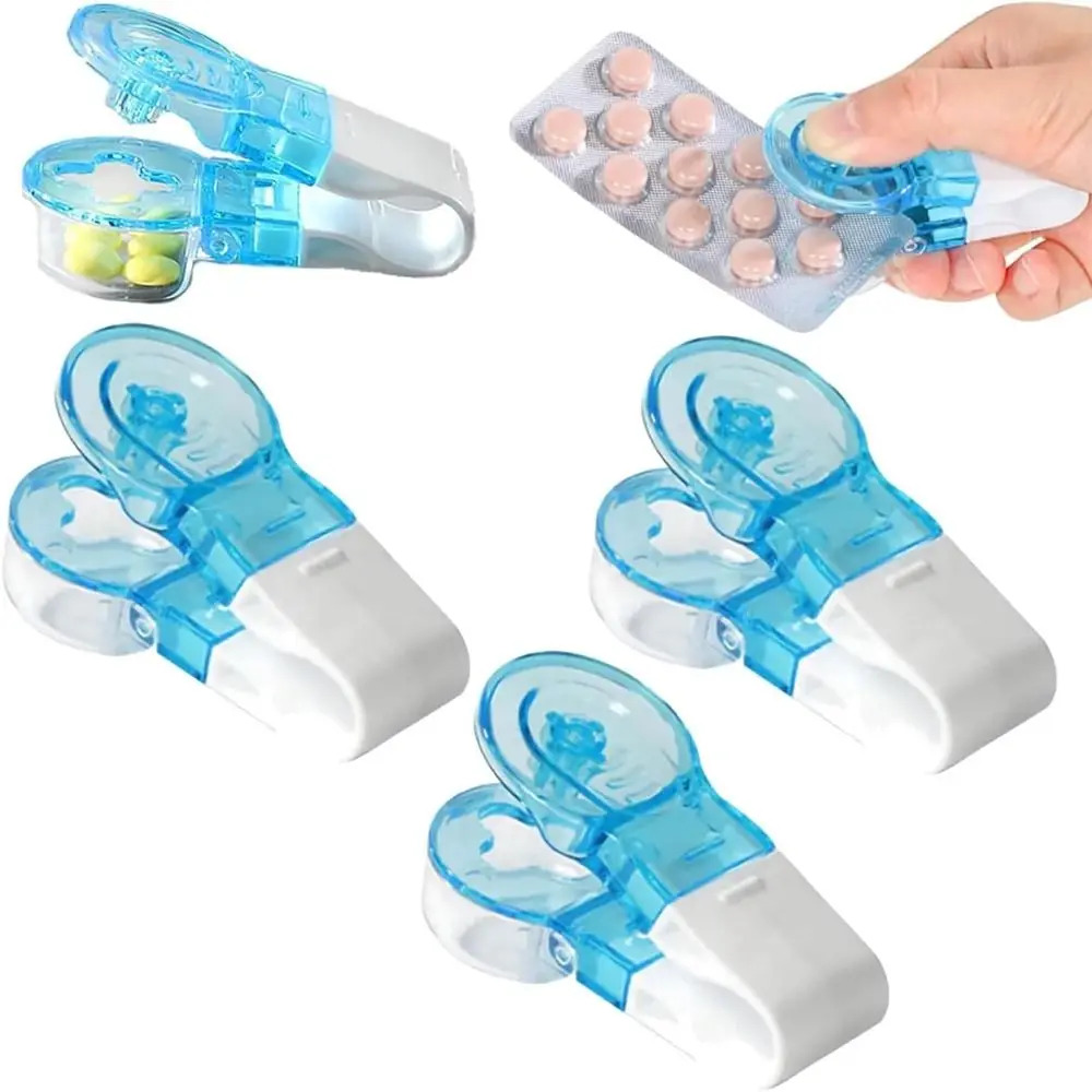 Polystyrene Portable Pill Taker Labor-saving Anti Drop Medicine Take Out Tool Contactless Mini Medicine Storage Box Medicine