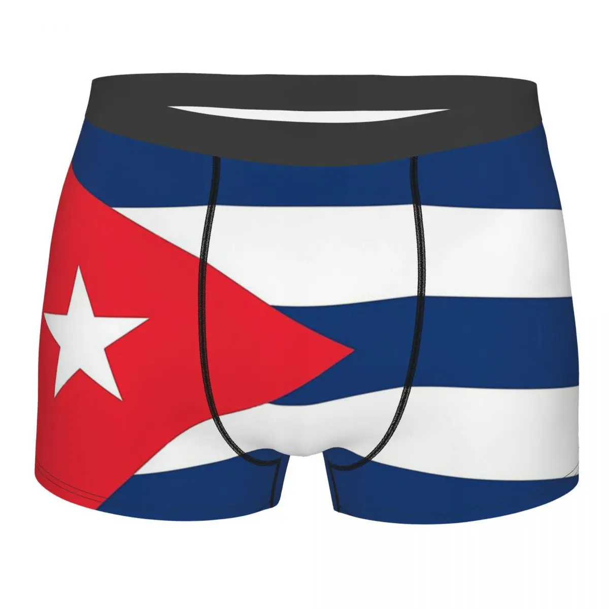 National Flag Cuba Underpants Breathbale Panties Male Underwear Print Shorts Boxer Briefs