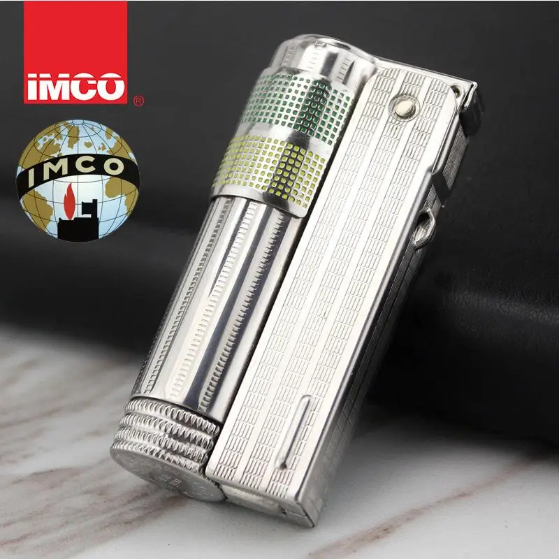 IMCO-Vintage Stainless Steel gasoline Cigarette Lighters 6700 Nostalgic Global Version Lighter