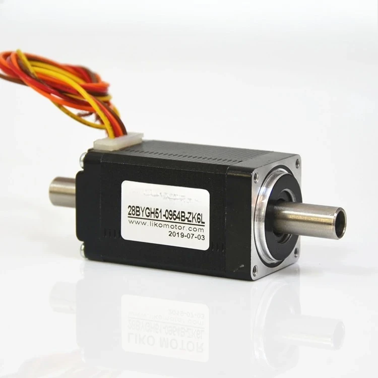 

28 Двойной вал полая с большой апертурой 6 мм | Двигатель с полым валом 28, полый двигатель с двойным валом