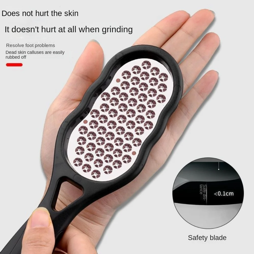 Herramientas multifuncionales para el cuidado de los pies de acero inoxidable, molinillo de placa para el cuidado de los pies de doble cara, cuidado de los pies, piel muerta