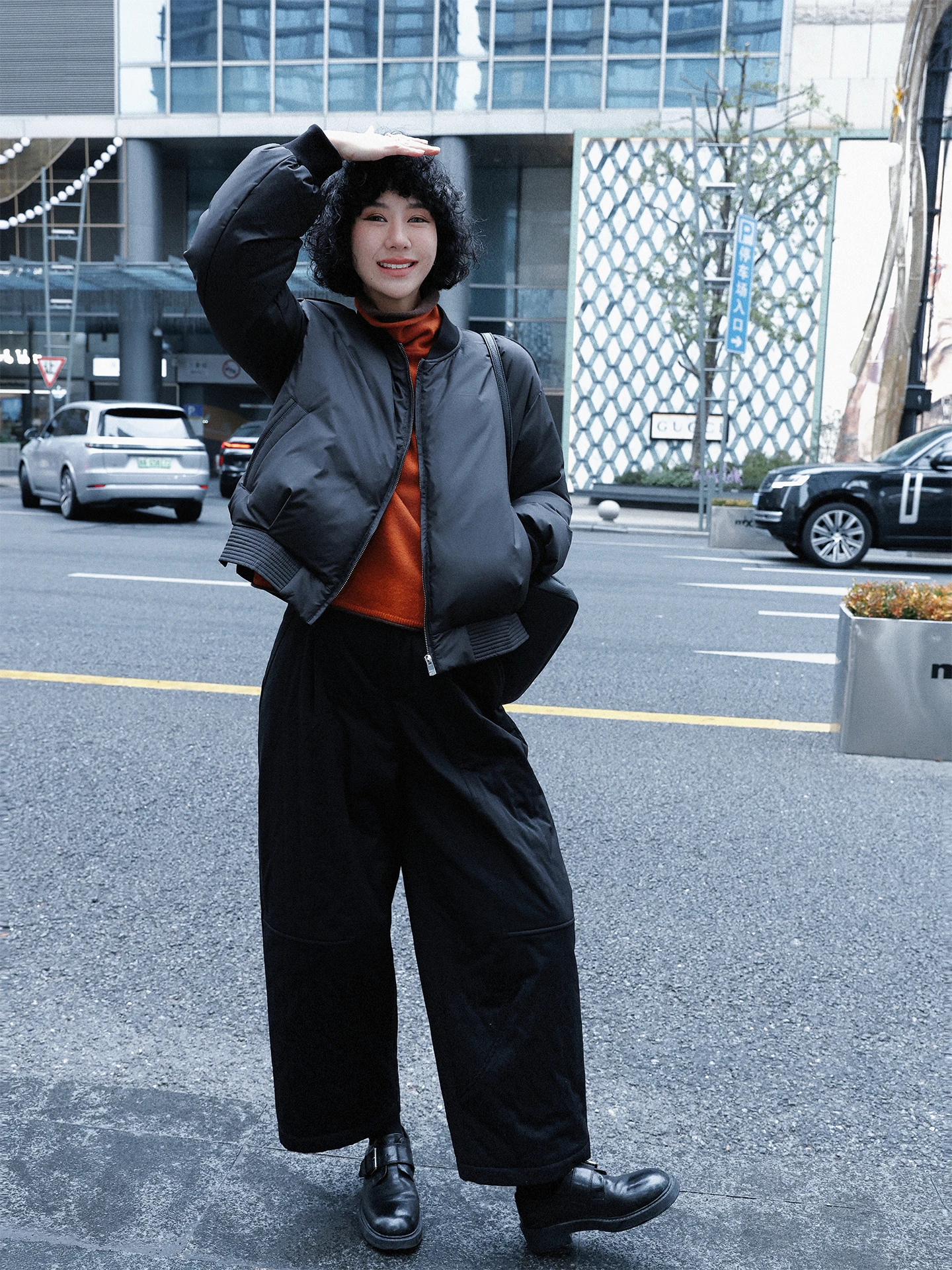 

TT Atelier Rio Bookstore Bla ort Baseball down Jaet Thiened Stand Collar White Goose down Outerwear Coat