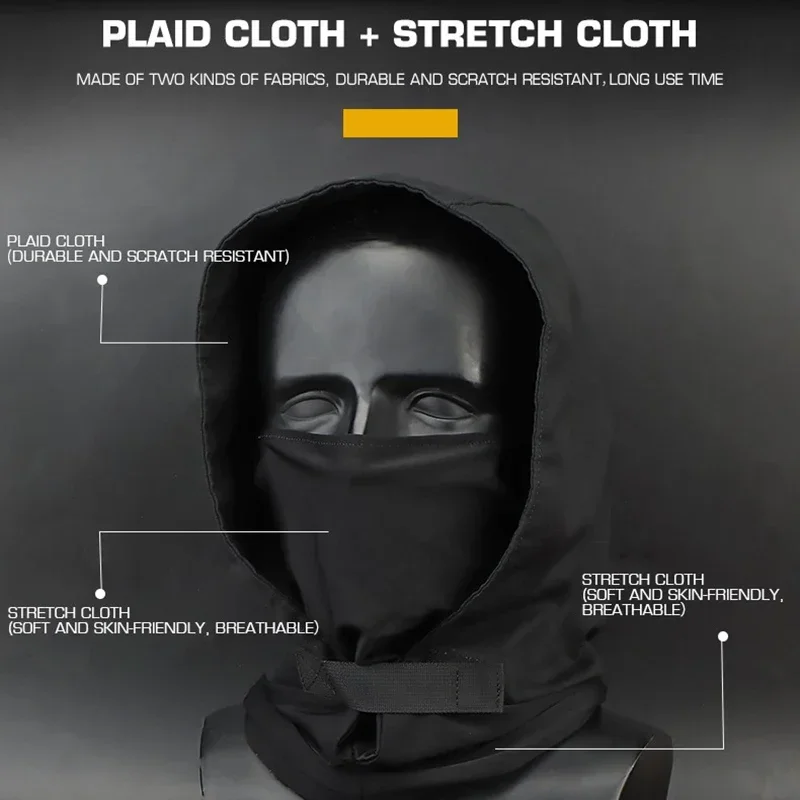 Hunting Mask Headgear Tactical Combat Balaclava Head Hood Breathable Tactical Mask Airsoft Hunting CS Game Halloween Cosplay Cap - view 4
