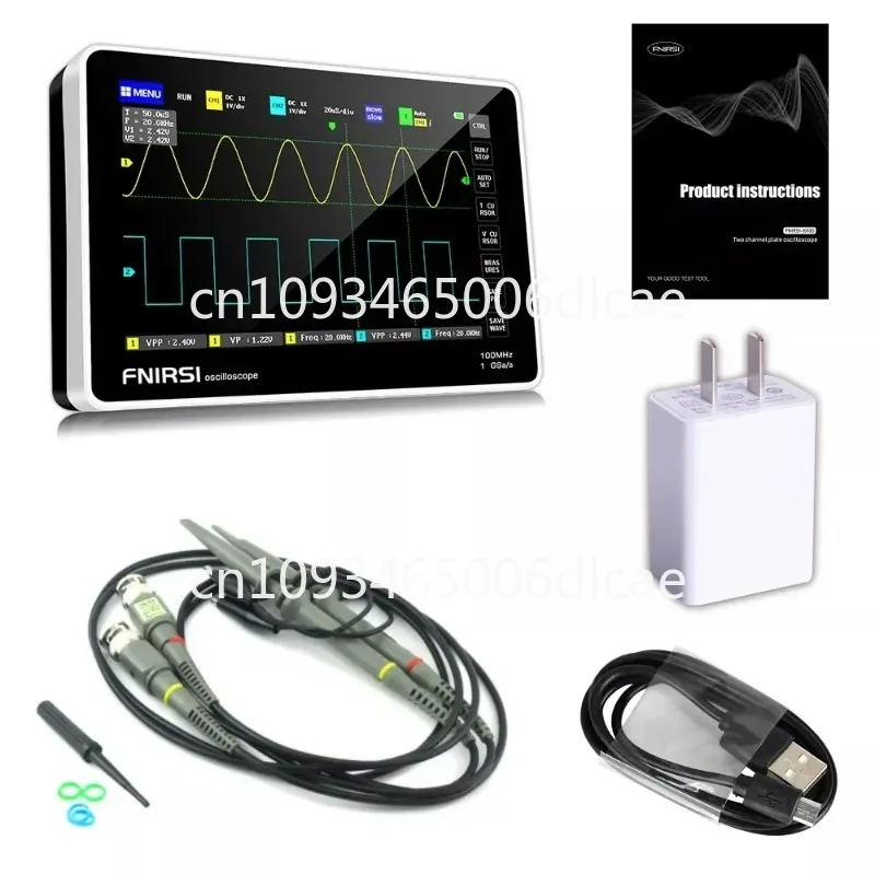 1013D Digital Tablet Oscilloscope Dual Channel 100M