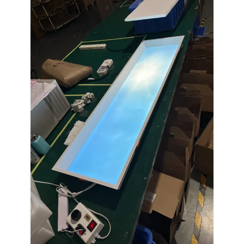 Intelligent Artificial Virtual Skylight Blue Sky Remote Control Embedded Indoor Light Emitting Diode Ceiling Light