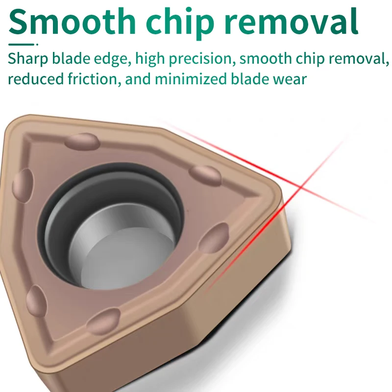 UFS TAP Lama per trapano a U, lama per trapano violenta, trapano a getto d'acqua, lama a forma di pesca, lama CNC, lama wcmx/wcmt050308, SP