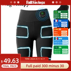 EMS Muscle Stimulation Massage Pants Leg Shaping Shorts Intelligent Slimming And Leg Slimming Yoga Pants USB Charging