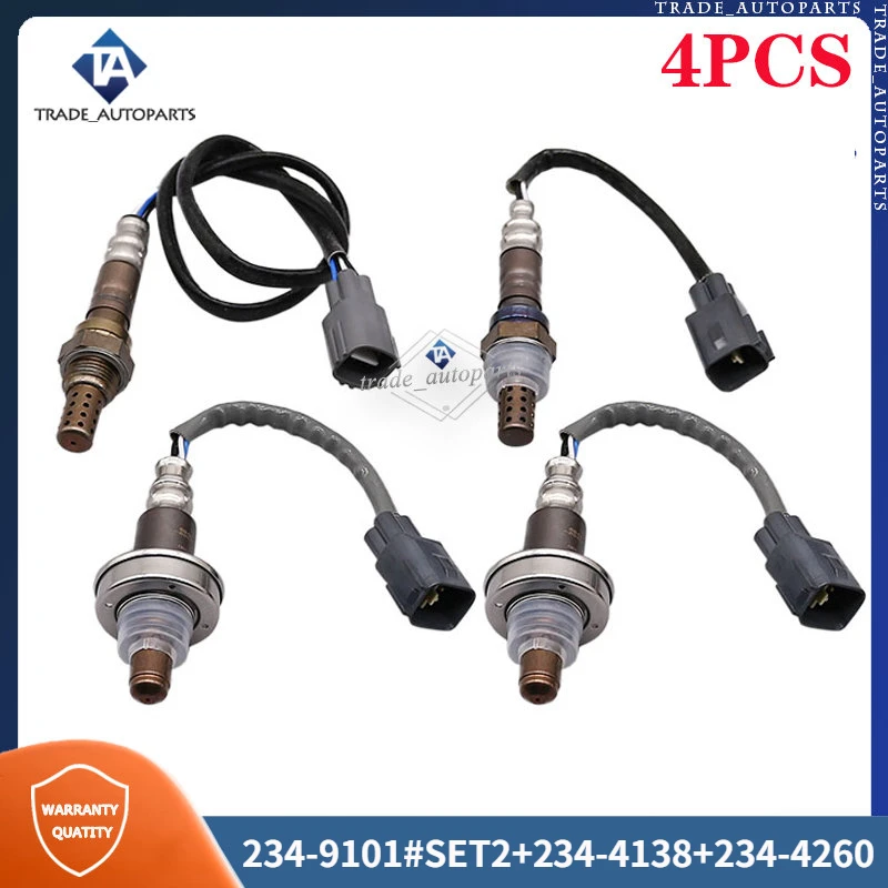 

Set Of 4 Oxygen Sensor For 2003 2004 Lexus GX470 Toyota 4Runner 4.7L Lambda O2 SENSOR 234-9101 234-4138 234-4260