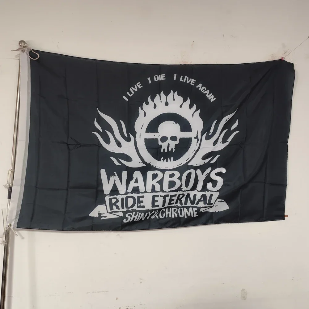 WARBOYS Flag Printed Polyester Hanging Banner Party Outdoor For Decoration 90x150cm