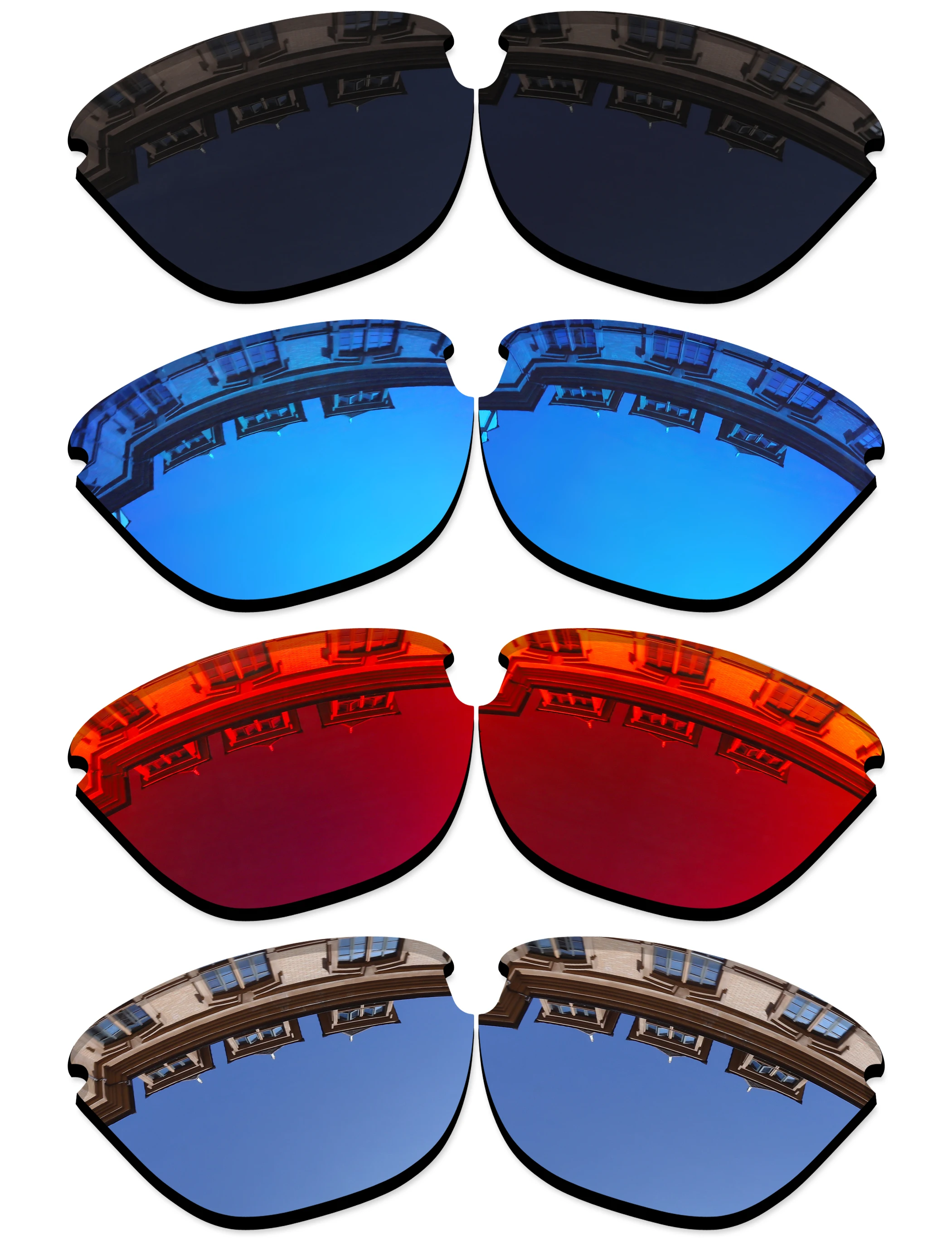 

Vonxyz 20+ Color Choices Polarized Replacement Lenses for-Oakley Frogskins Lite OO9374 Frame