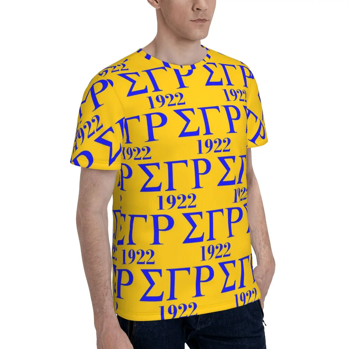Sigma Gamma Rho 1922 T-Shirt for Men Cotton T Shirts Men's Tees Short Round Neck Summer Clothes Tops