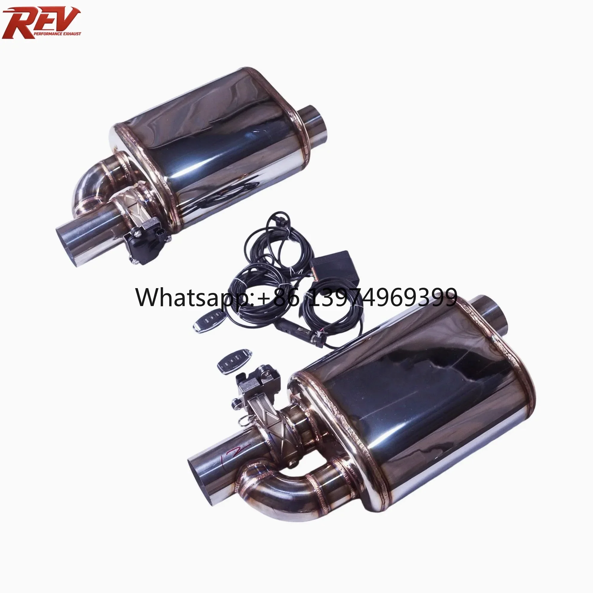 Ready Ship Exhaust Muffler304 Stainless Steel Customizable Exhaust System