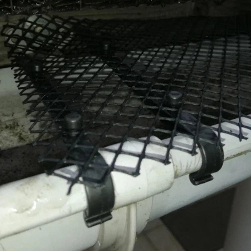 

New 15cm×6m Mesh Guard Anti-Falling Net Plastic Garden Bird Fence Gutter Leaf Prevention From Leaves, Twigs, Branches