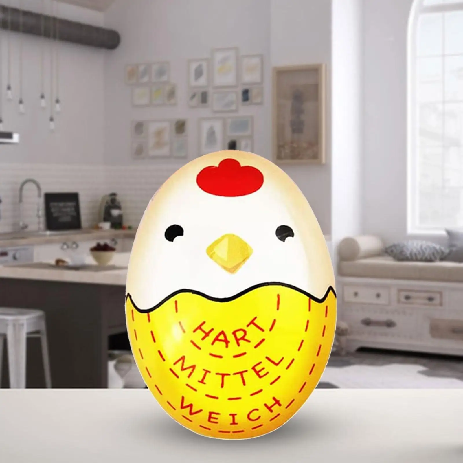 Indicatore di cottura delle uova da 2-4 pezzi, timer per uova ad alta risoluzione per cucina, sala da pranzo