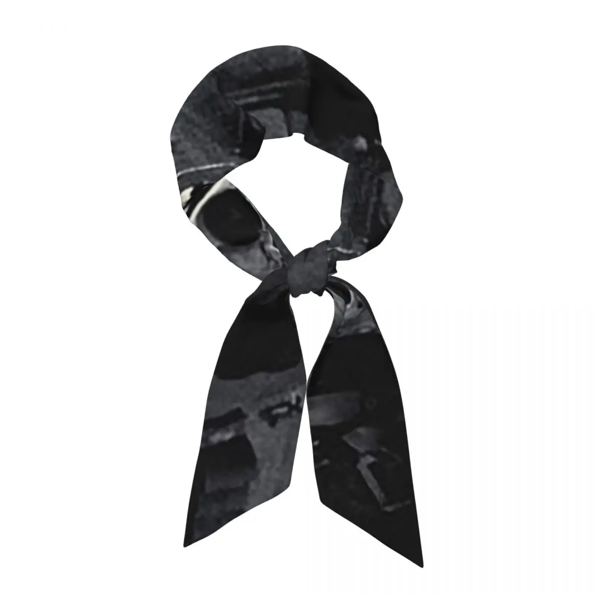 Simon Ghost Riley Women Long Narrow Scarf Soft Skinny Scarf Multi-use Neck Head Wrap for Office Daily Party