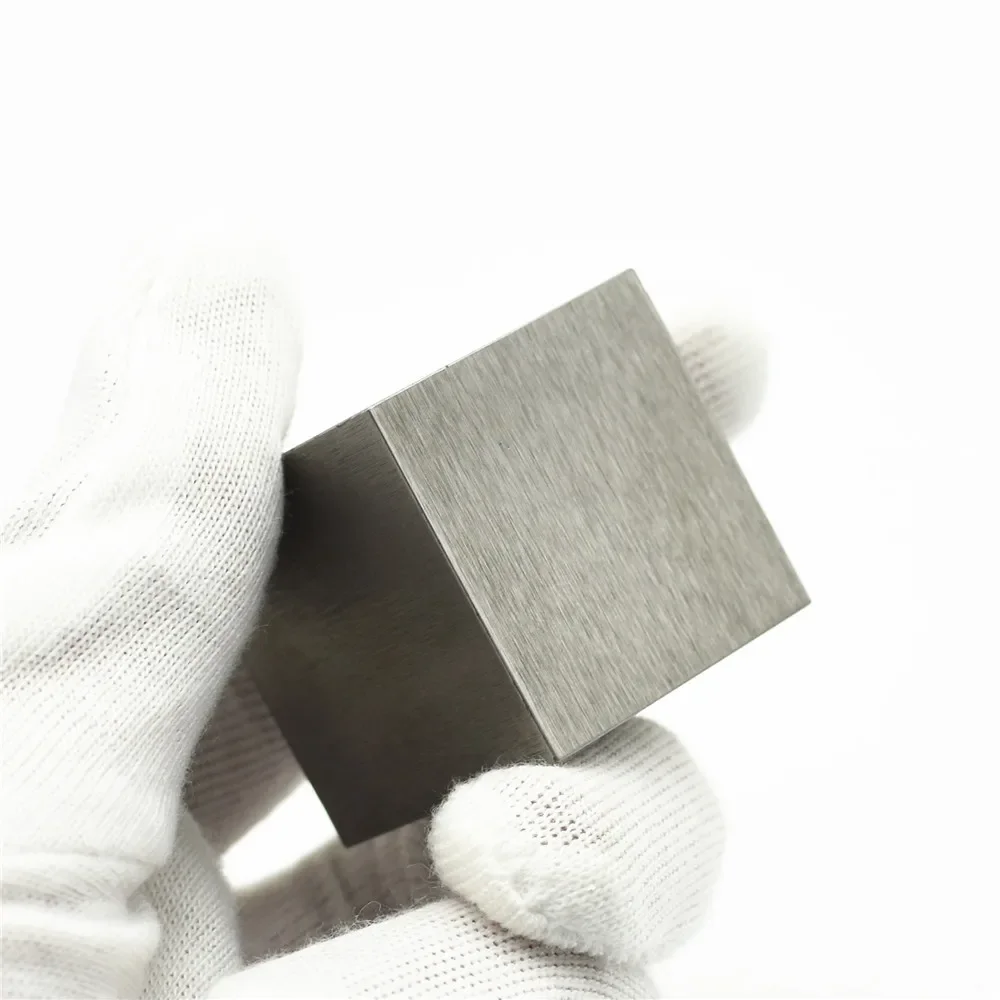 

1pcs Tungsten Wolfram Cube W Block 5N High Purity Research Development Element Metal Simple Substance Hard Sharp Metal Plai