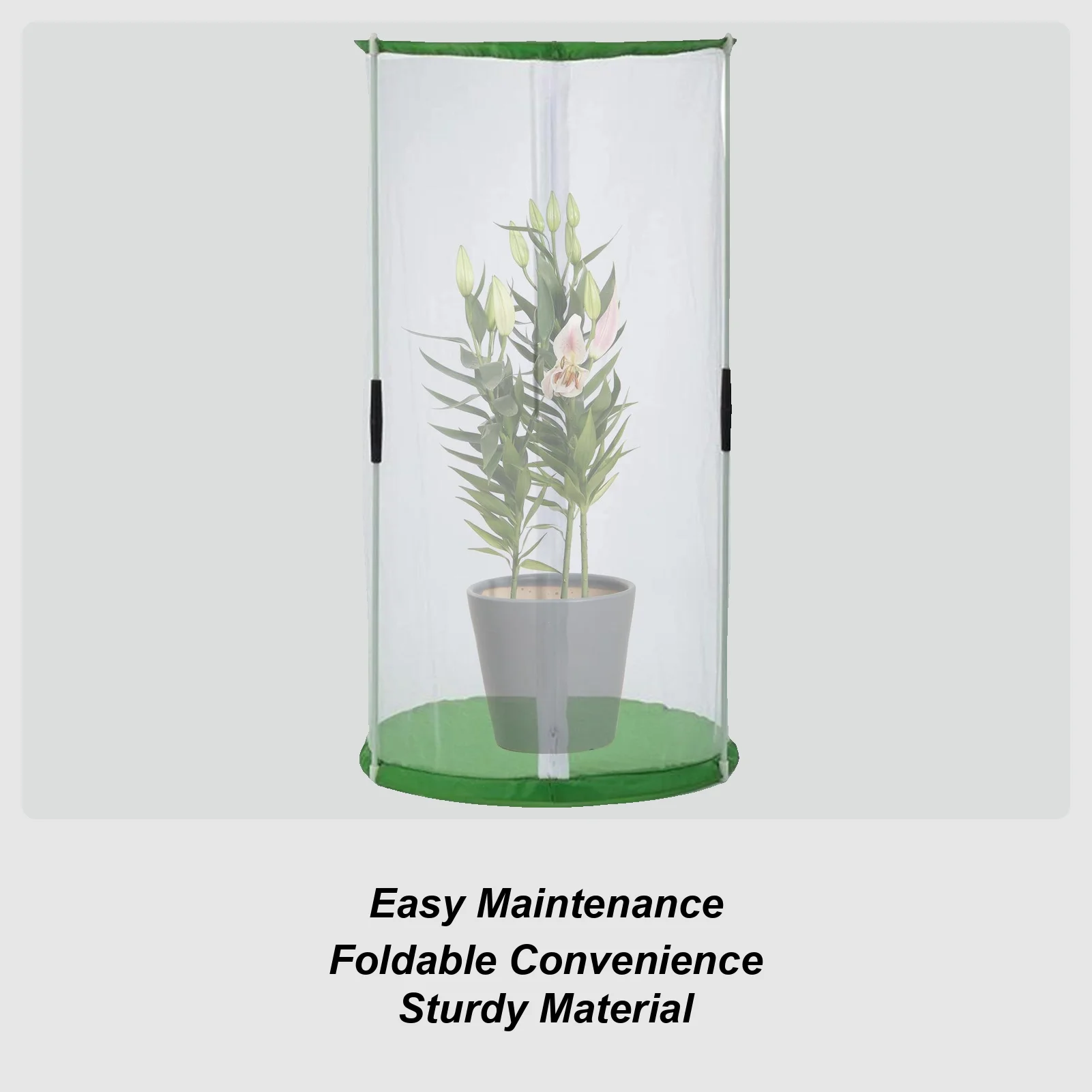 

Butterfly Mesh Cage 11.8 X 15.7 Inch Butterfly Garden Habitat With Zipper Foldable Multifunctional Plant Cover For Raising