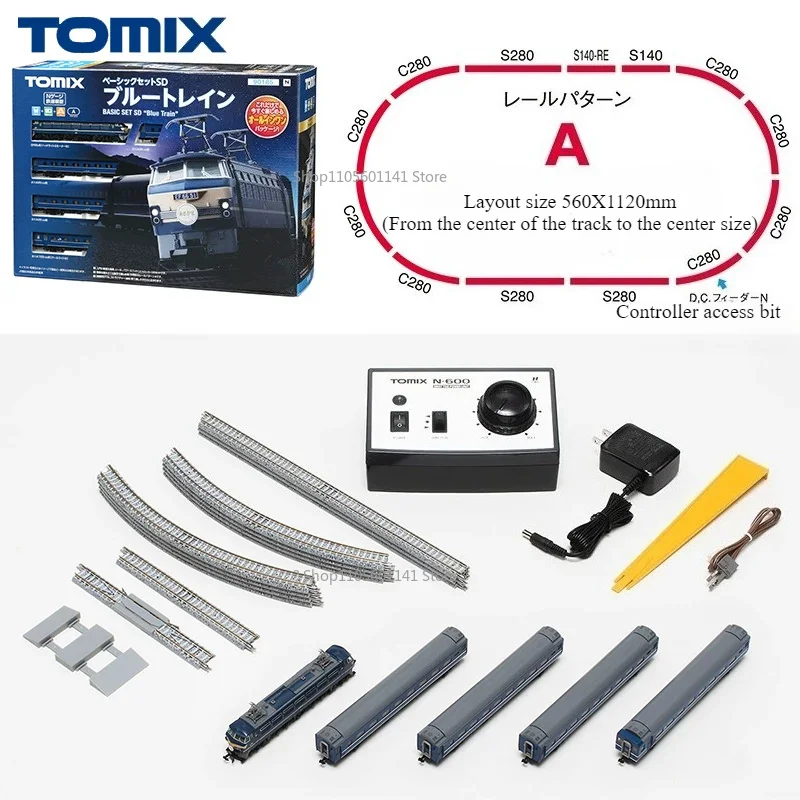 TOMIX N Scale Train Model Set with Track Controller Beginner Shinkansen Train Model Set Limited Edition Multiple Model Options