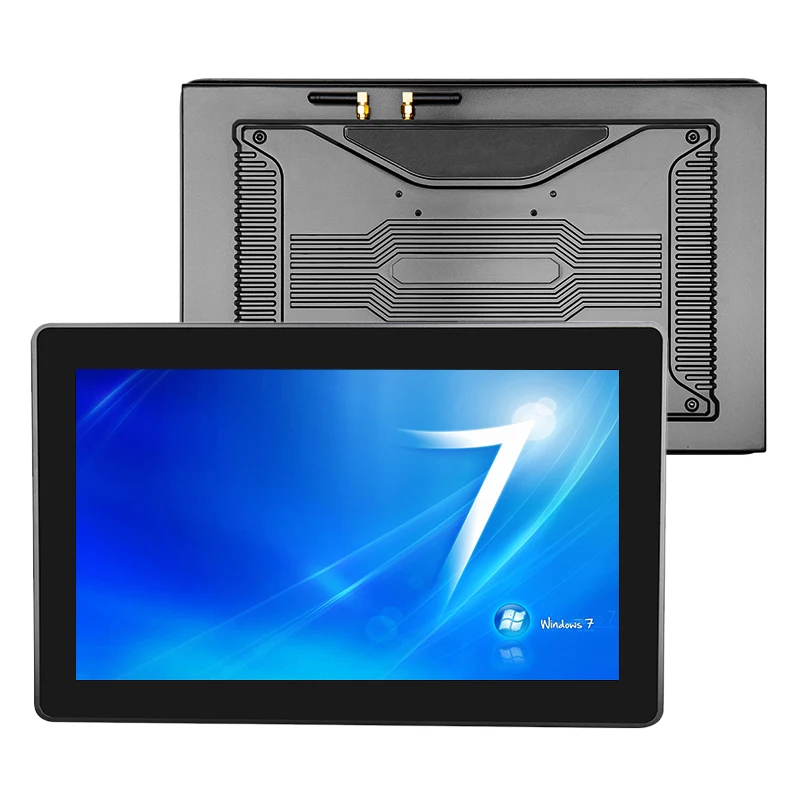 Wall-Mounted IP65 Waterproof Android X86 Linux Fanless Touch Screen Panel 10.4/12.1/15/17/19 Inch All-in-One PCs Stock