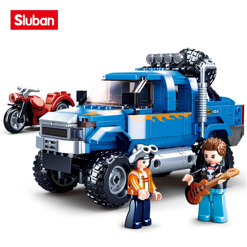 

Sluban Building Block Toys Model Bricks B0813 F350 Heavy Truck 363PCS Compatbile With Leading Brands Construction Kits