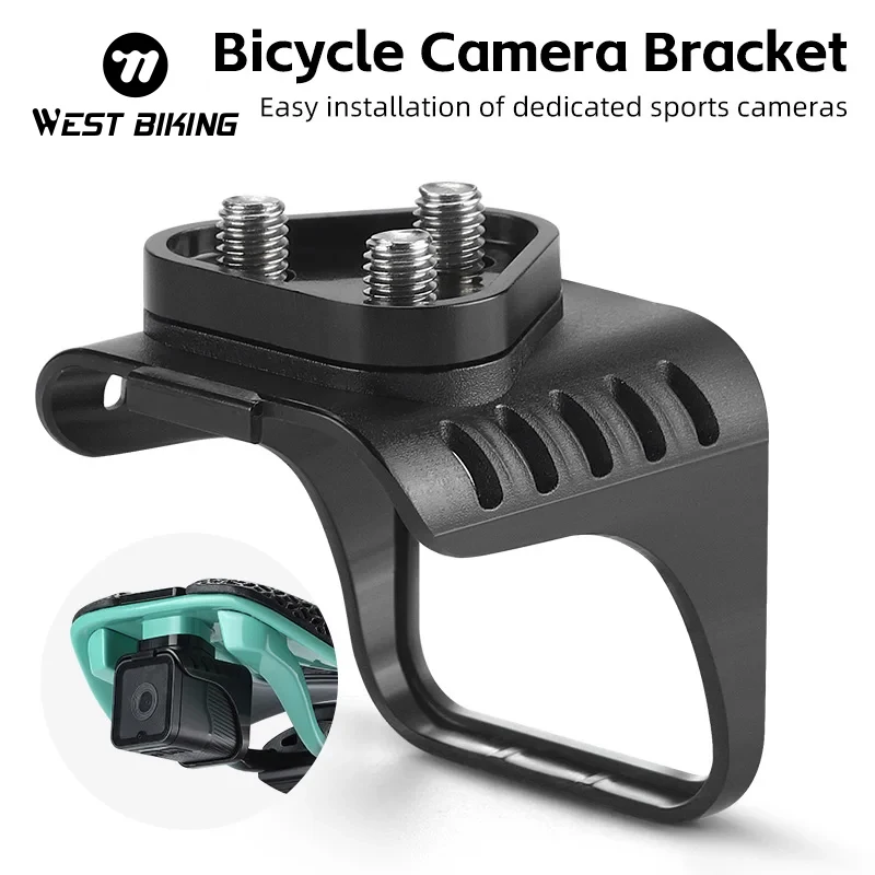 WEST BIKING Dedicated Bike Saddle Camera Holder 3D Printed Bike Saddle Seat Mount CS03 Sports Camera Stand Cycling Accessories