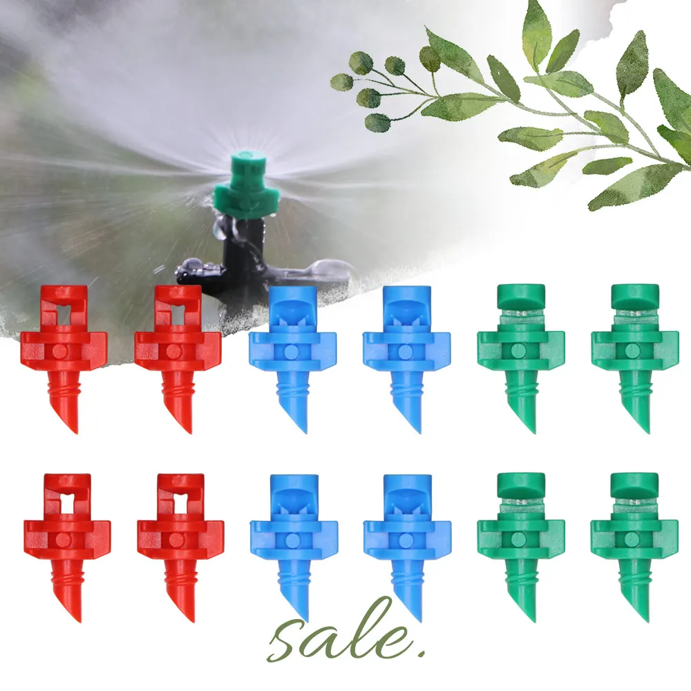 Garden Irrigation Sprinkler 90° 180° 360° Angle Simple Refraction Nozzles Outdoor Lawn Greenhouse Potted Plants Watering Tools