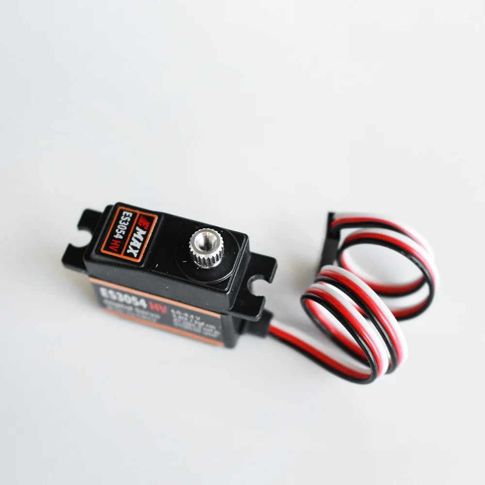 Micro Servo numérique 17g ES3054, engrenage métallique 6.0-8.4V, servos haute tension pour bricolage, Drones RC, avion, hélicoptère, modèle de jouets
