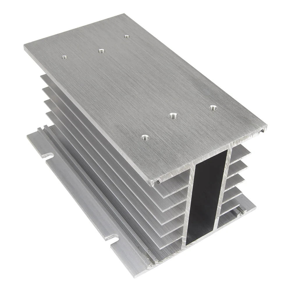 FHSH01-150 150*100*80 mm 80A three phase SSR heat sink three phase solid state relay aluminum heat sink / radiator FHS-T80