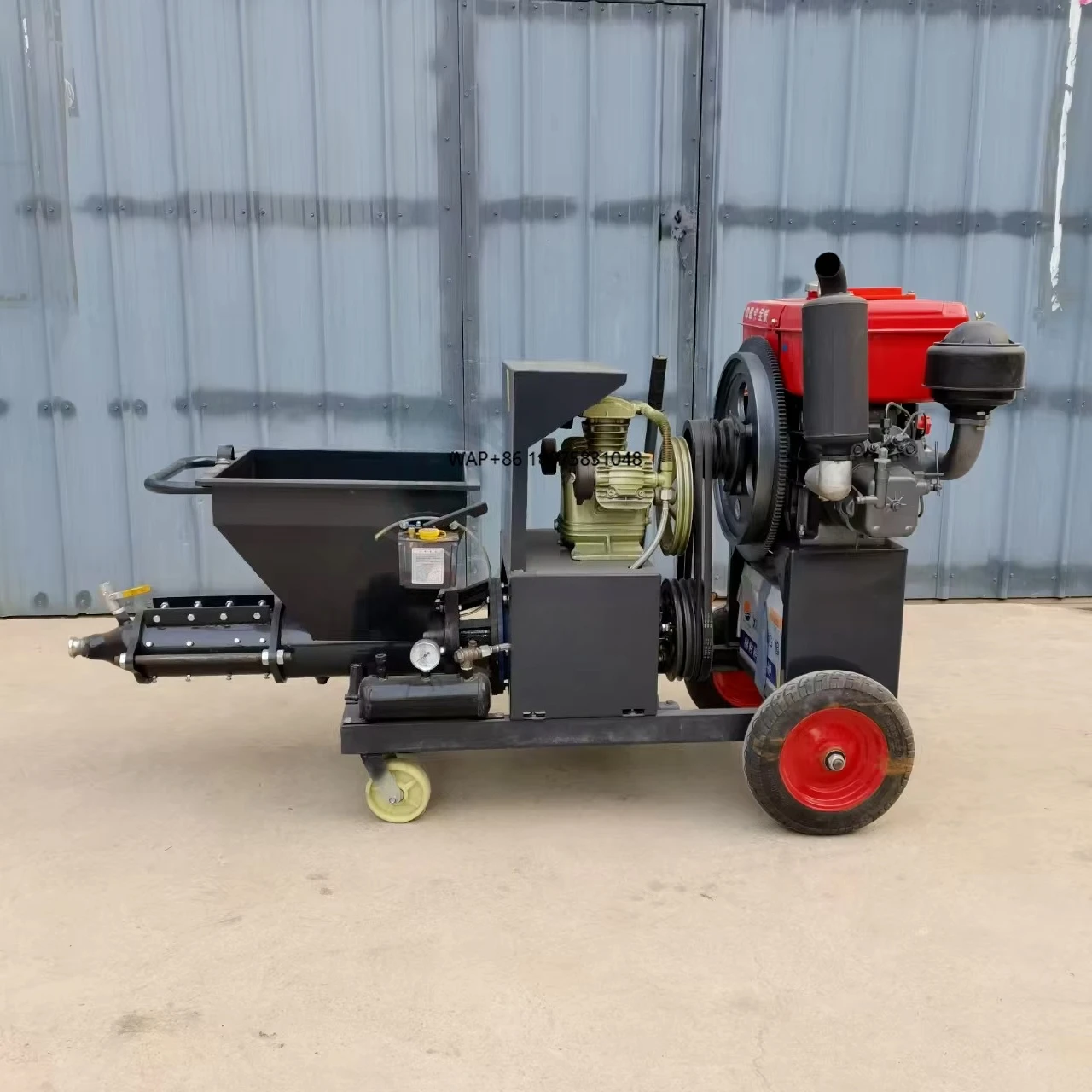 

Multifunctional Cement Mortar Spraying Machine Electric Mini Stucco Pump Cement Sand Mortar Spraying Machine for Sale 150