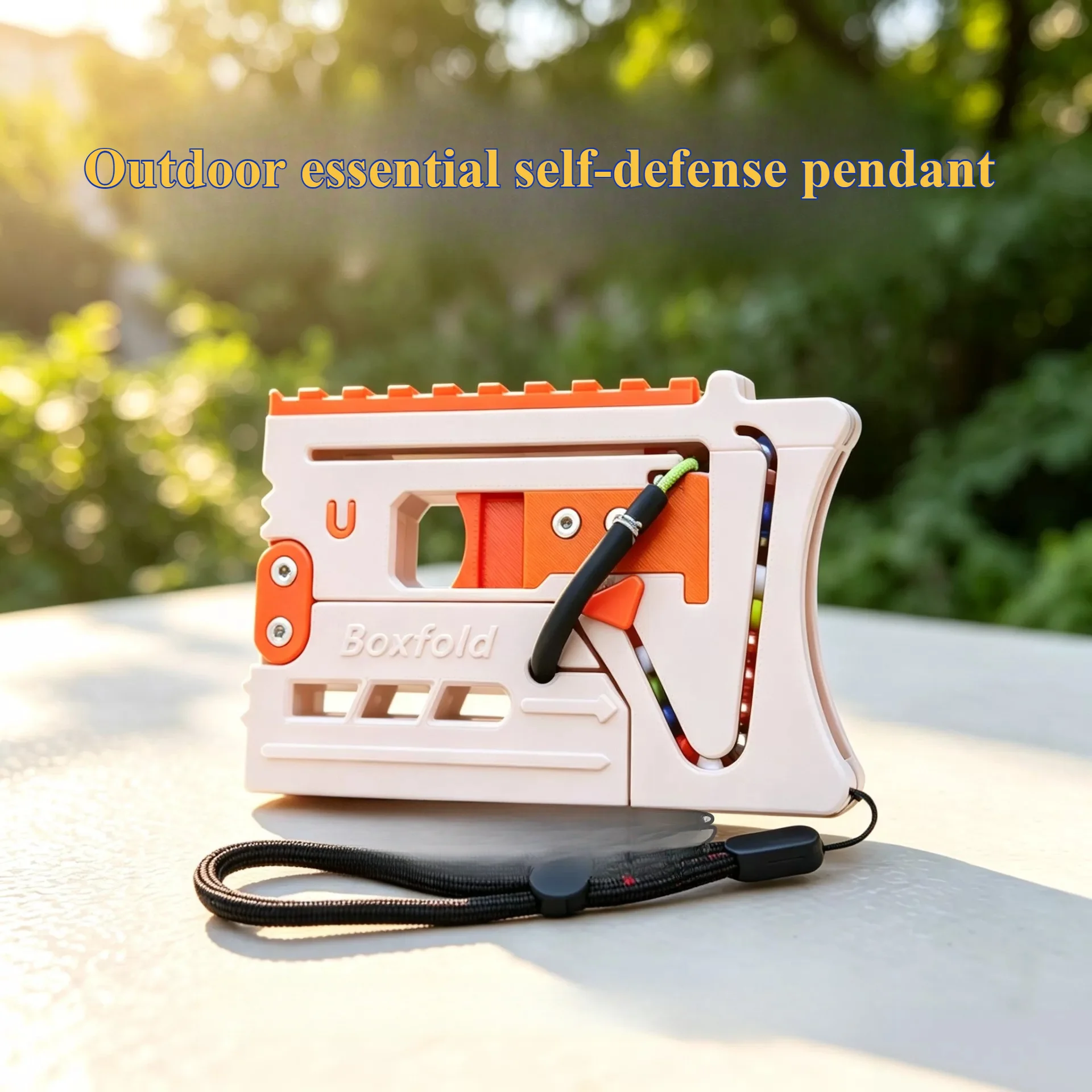 New self feeding card folding bow pocket portable outdoor reinforced thick non binding rubber band
