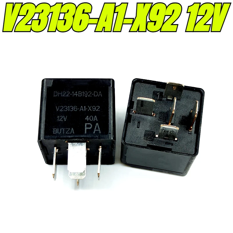 

（Brand New Original）1pcs/lot 100% original genuine relay:V23136-A1-X92 12V 40A 5pins DH22-14B192-DA Automotive relay