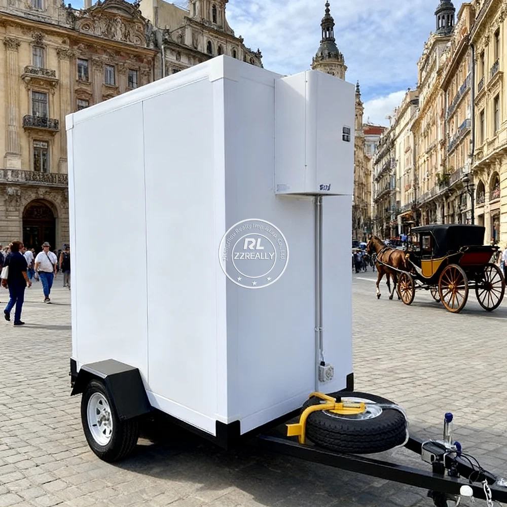 Small Movable Australian Standard Customized Mobile Cold Room Food Storage Cold Refrigerated Truck Trailer