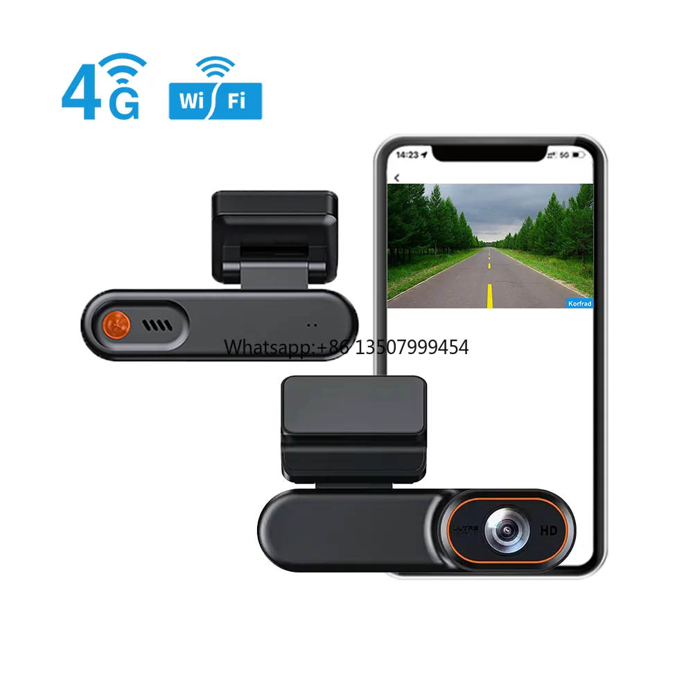 

4g Smart HD Cloud Driving Recorder with 4G and GPS Smart Sense Parking and Roadwatch 1080 Front and Rear Dash Cam 4g Dvr