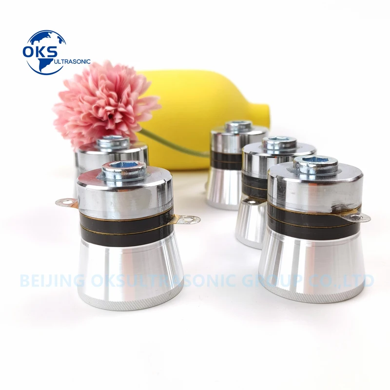 40KHZ 60W PZT4 بالموجات فوق الصوتية للماء بالموجات فوق الصوتية للغسالة بالموجات فوق الصوتية