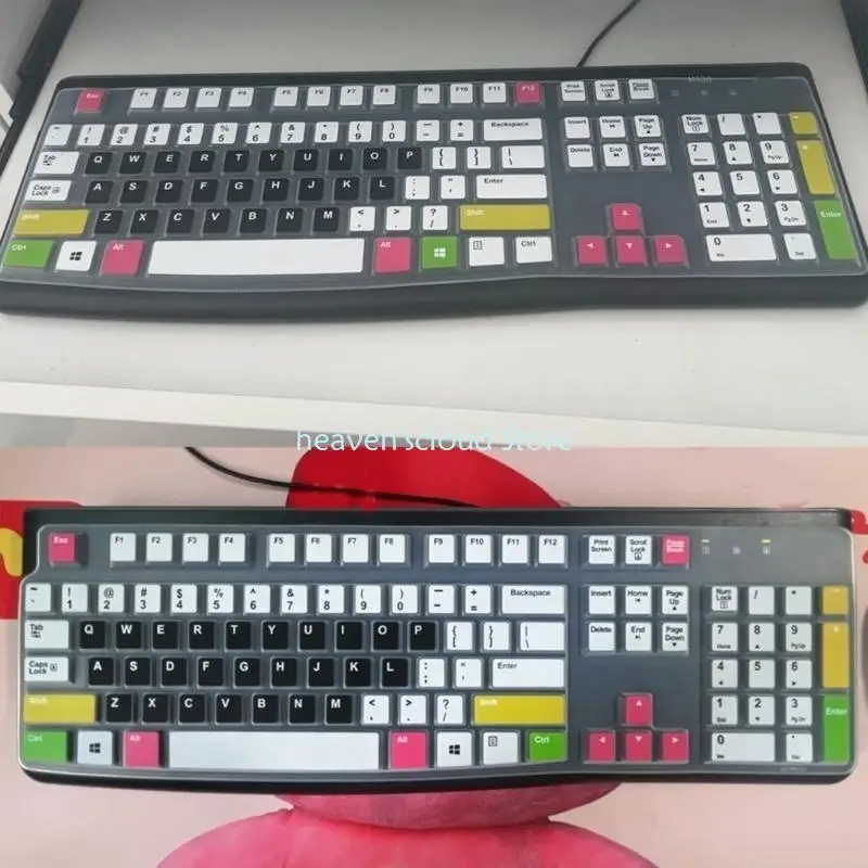 

Y88b клавишная крышка для K120 MK120 -эргономичная эргономичная клавиатура Водонепроницаемый силикон