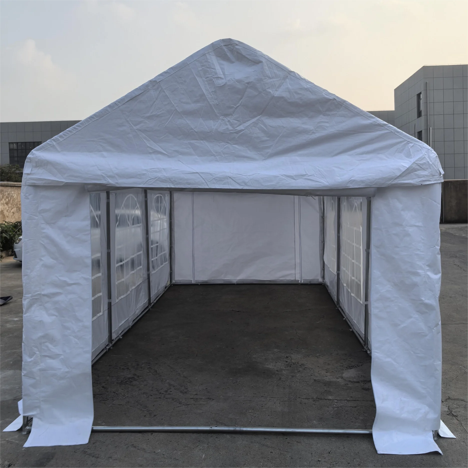 #￥10x20ft Basic Portable Carport Canopy Party Tent 8 Legs