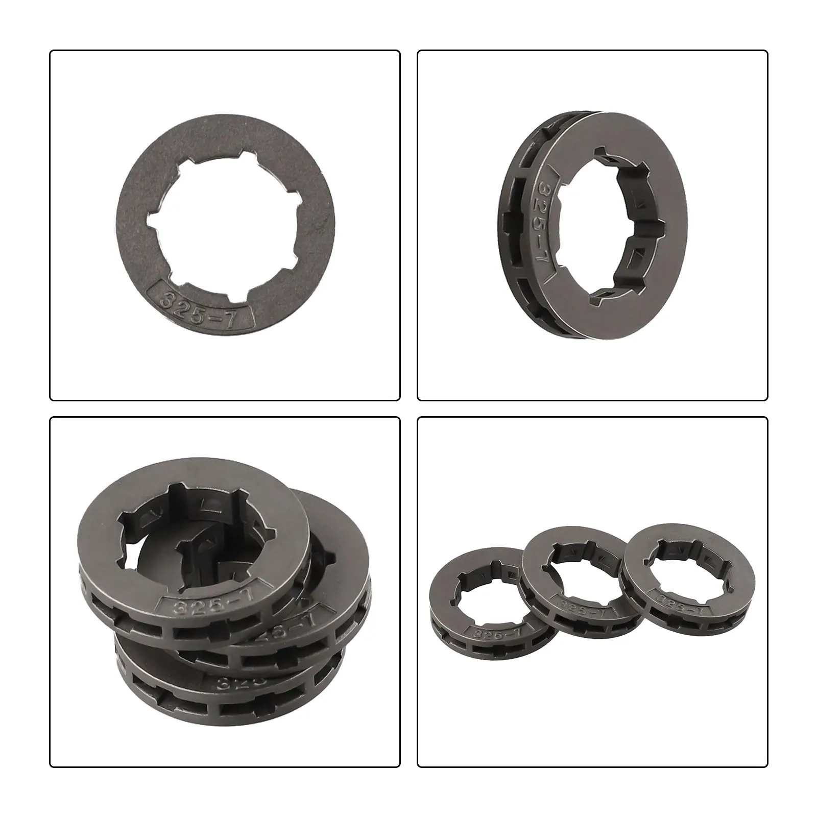 New Parts Quality Sprocket Rim Part Chainsaw Series Accessories Replacement Chain Tool 0.325 Pitch 3pcs 7 Tooth