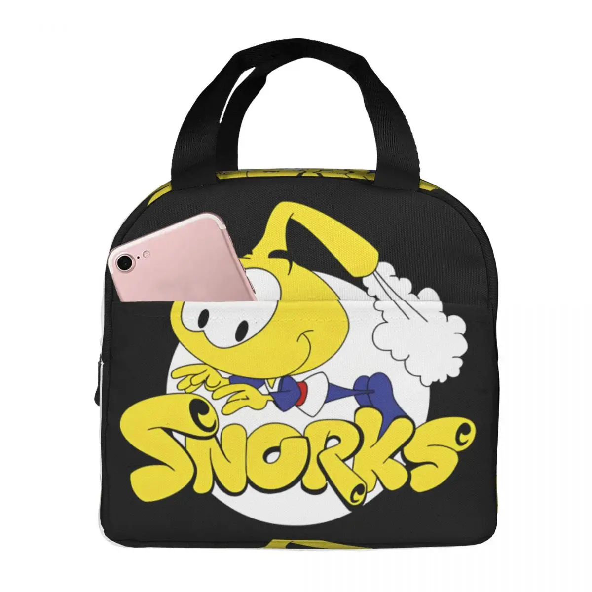 Cooler Portable Fashion Bento Boxes The Snorks Mystery Revealed Tote Snorks For Work Office Food Container For Women Men Adults